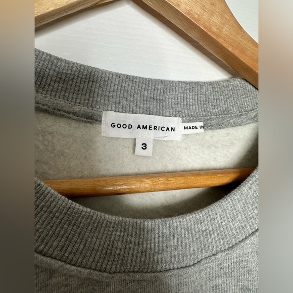 GOOD AMERICAN Zodiac Leo Boyfriend Crewneck Sweatshirt L(3) NWT - Picture 7 of 10